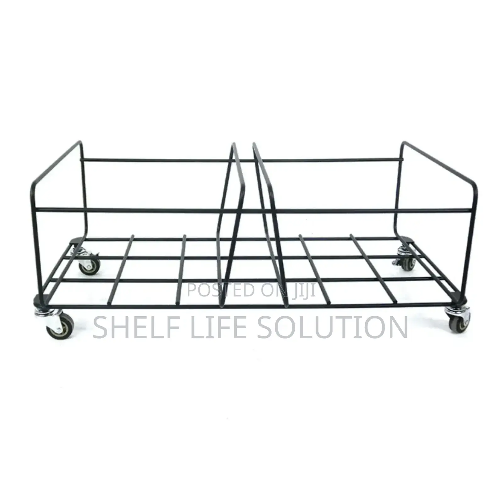 Shopping Basket Stock Tray With Wheels