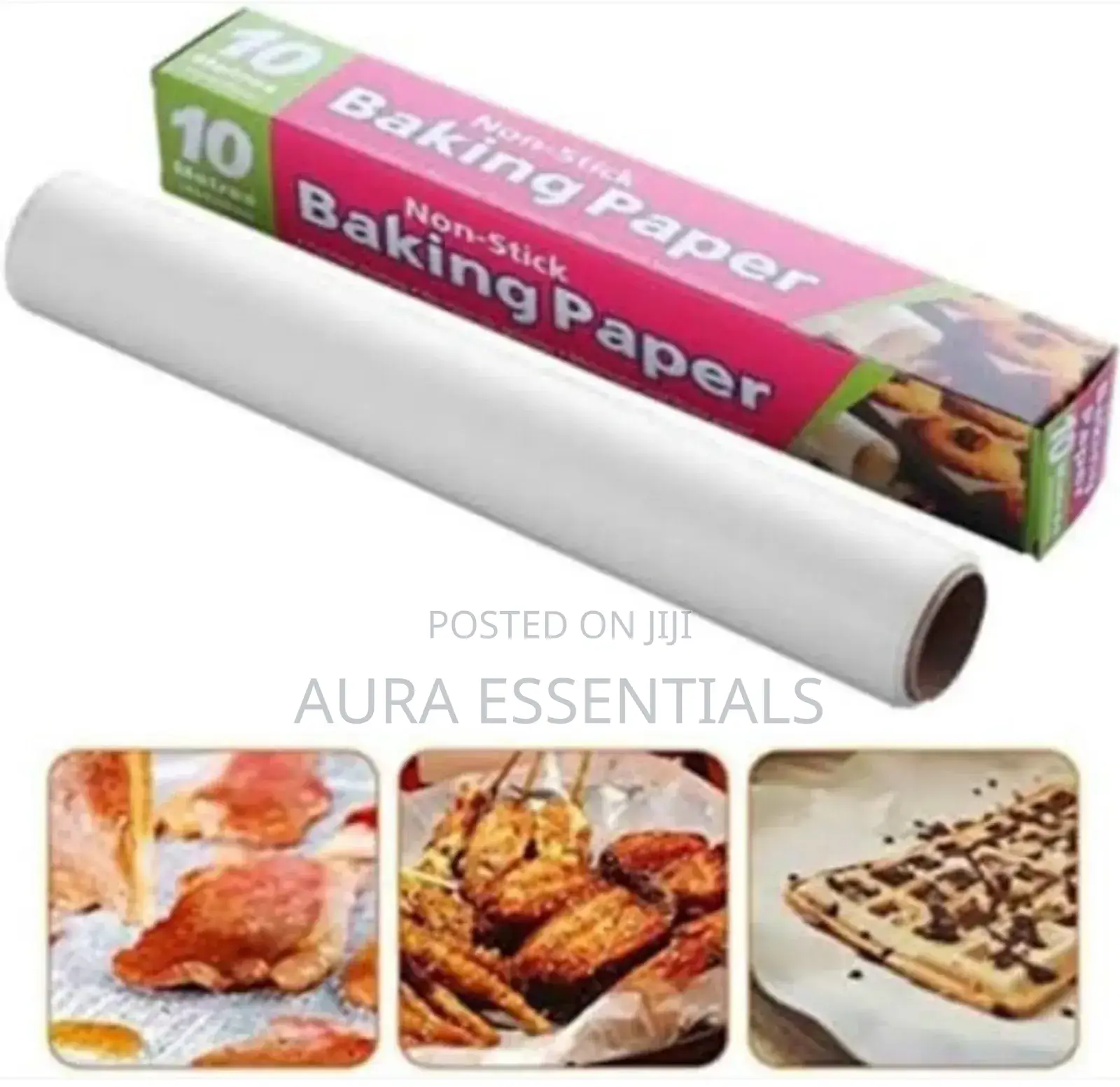 10m Parchment Baking Paper Sheets