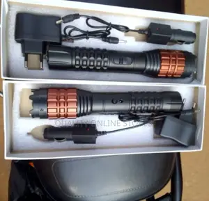 Rechargeable Camping Self Defense Torch