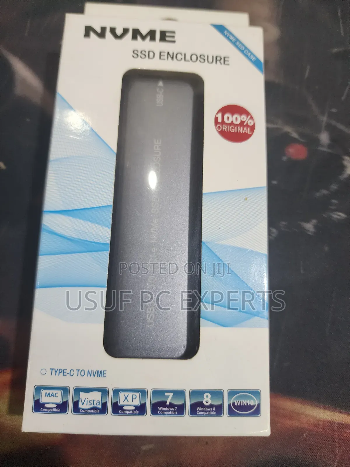 Nvme M2 SSD External Casing for All Notches