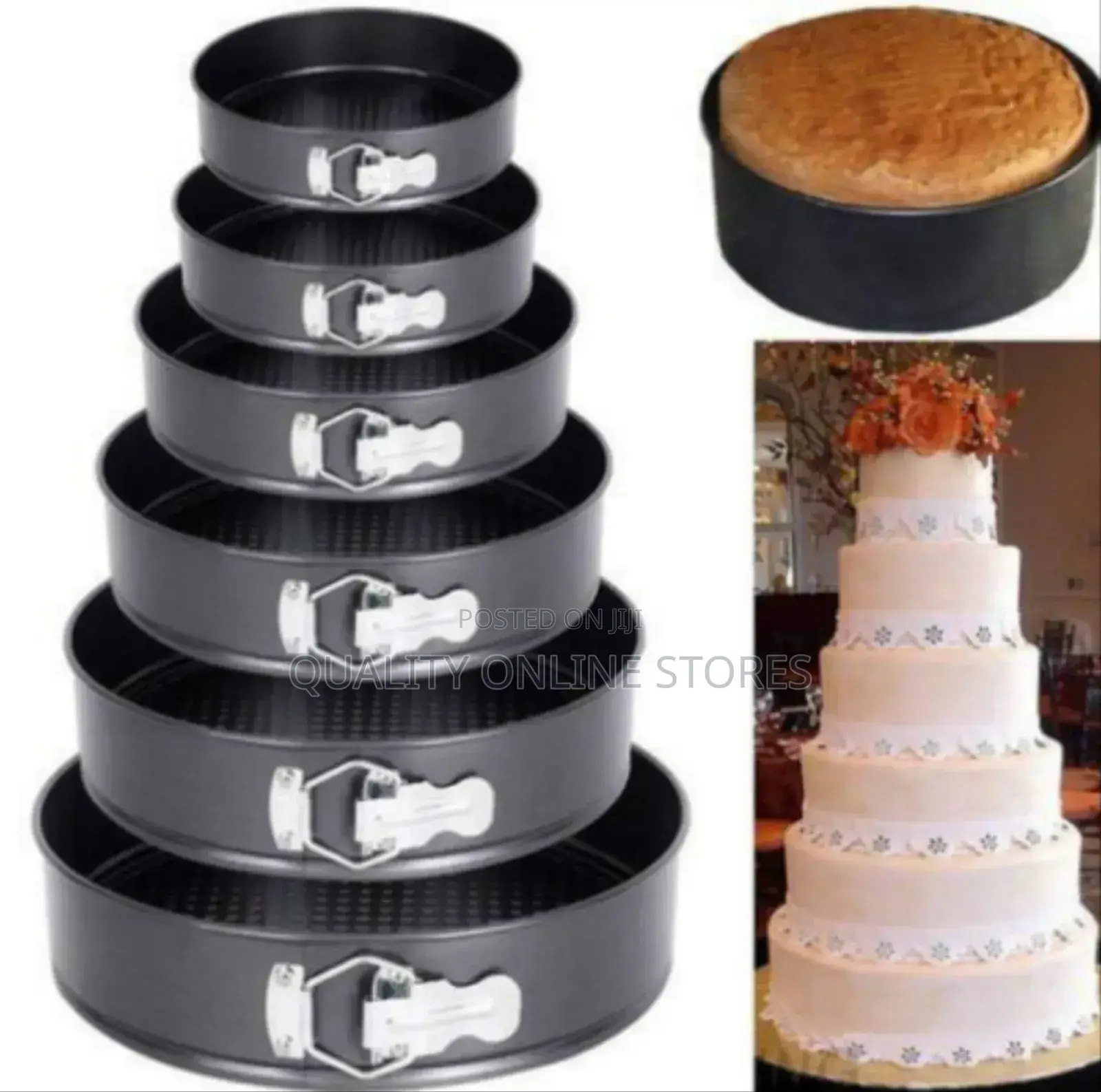 Stainless Round Cake Mold