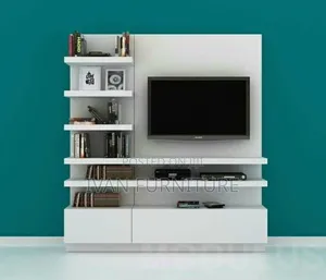 Photo - Wall Unit White in Color