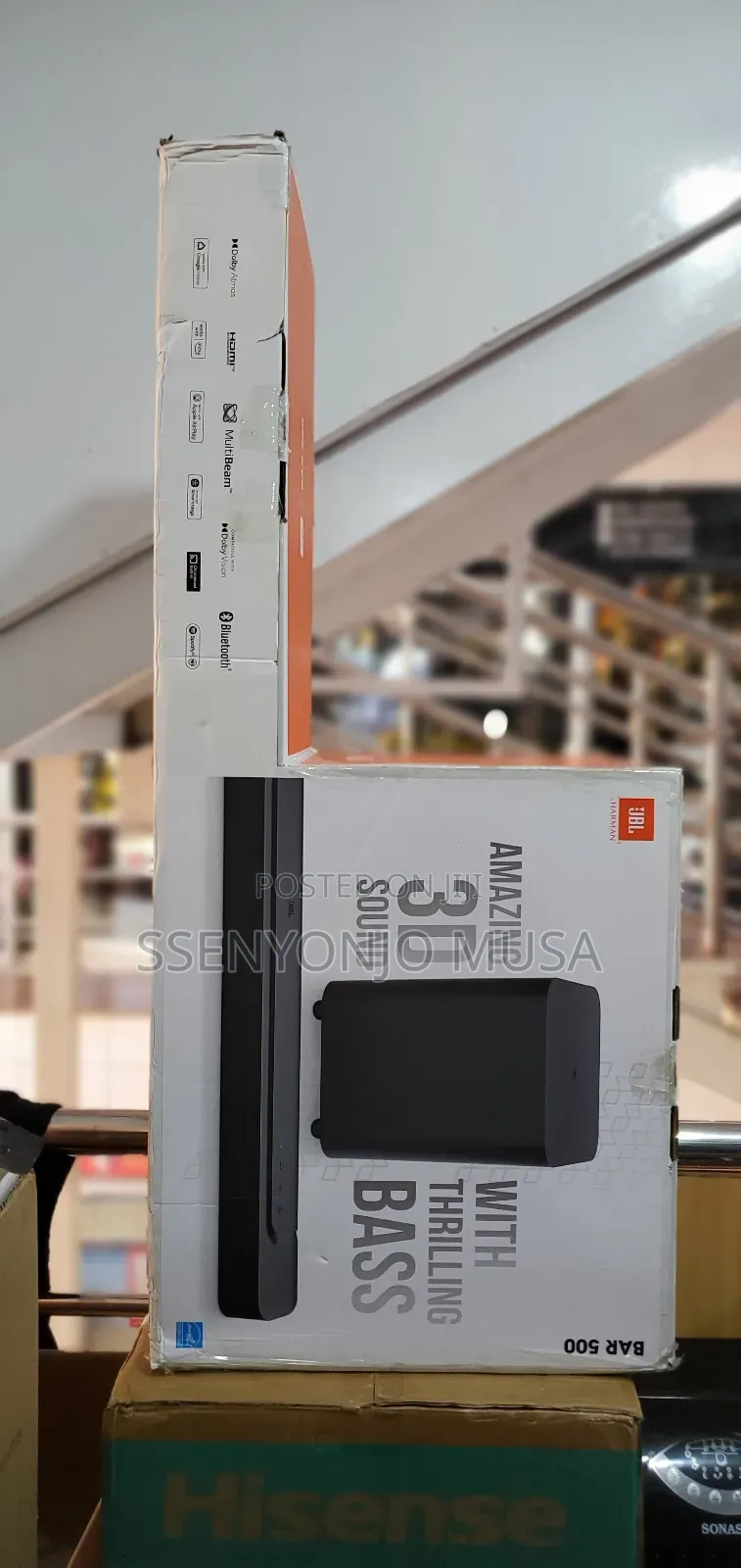 JBL Bar500 Soundbar-3dsound With Thrilling Bass, D-v Bt 5.1