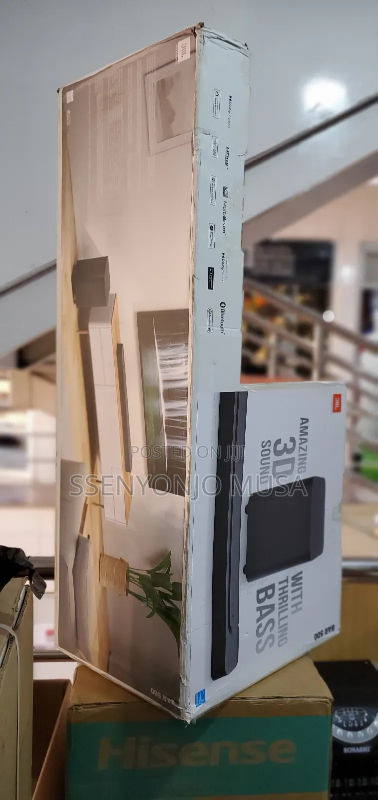 JBL Bar500 Soundbar-3dsound With Thrilling Bass, D-v Bt 5.1