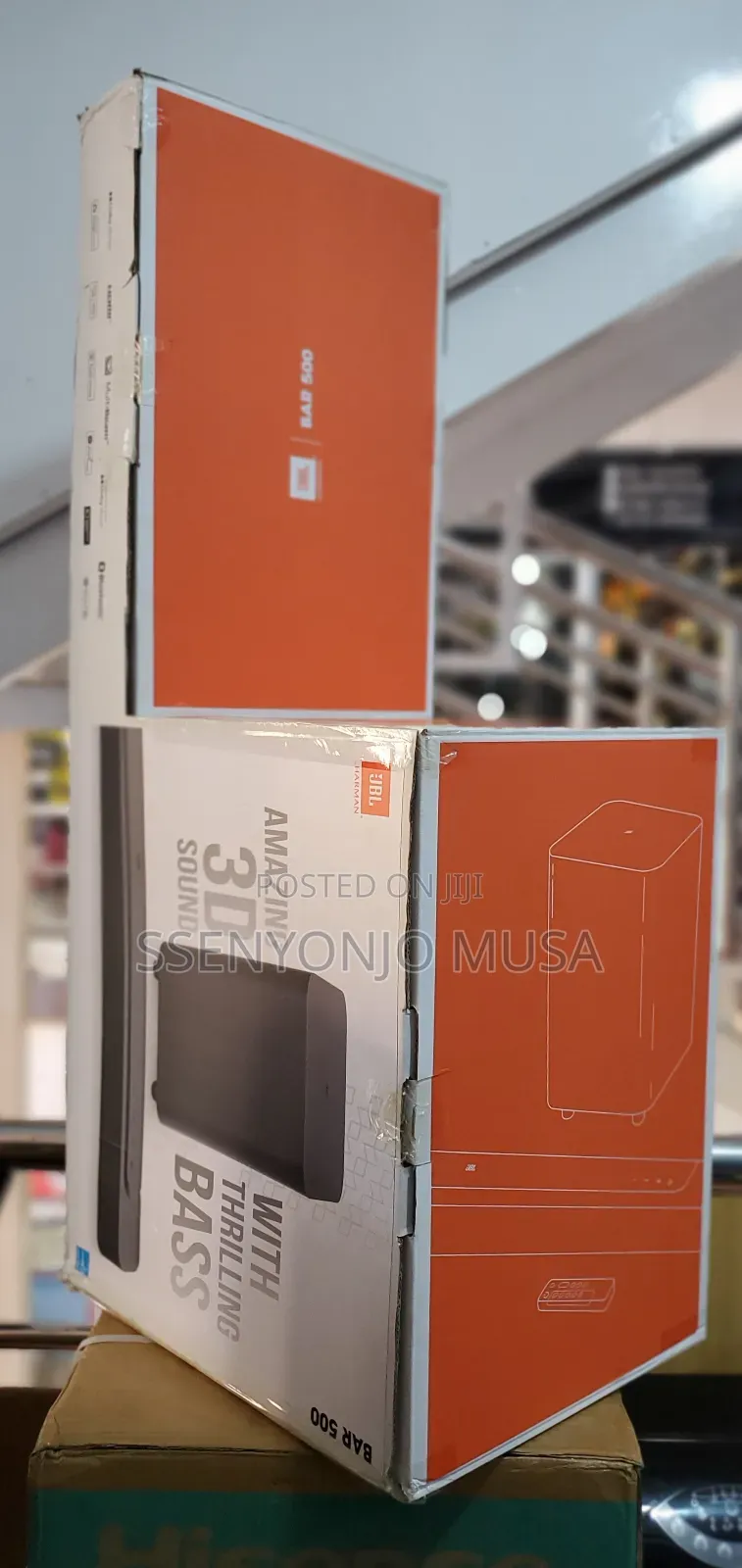 JBL Bar500 Soundbar-3dsound With Thrilling Bass, D-v Bt 5.1