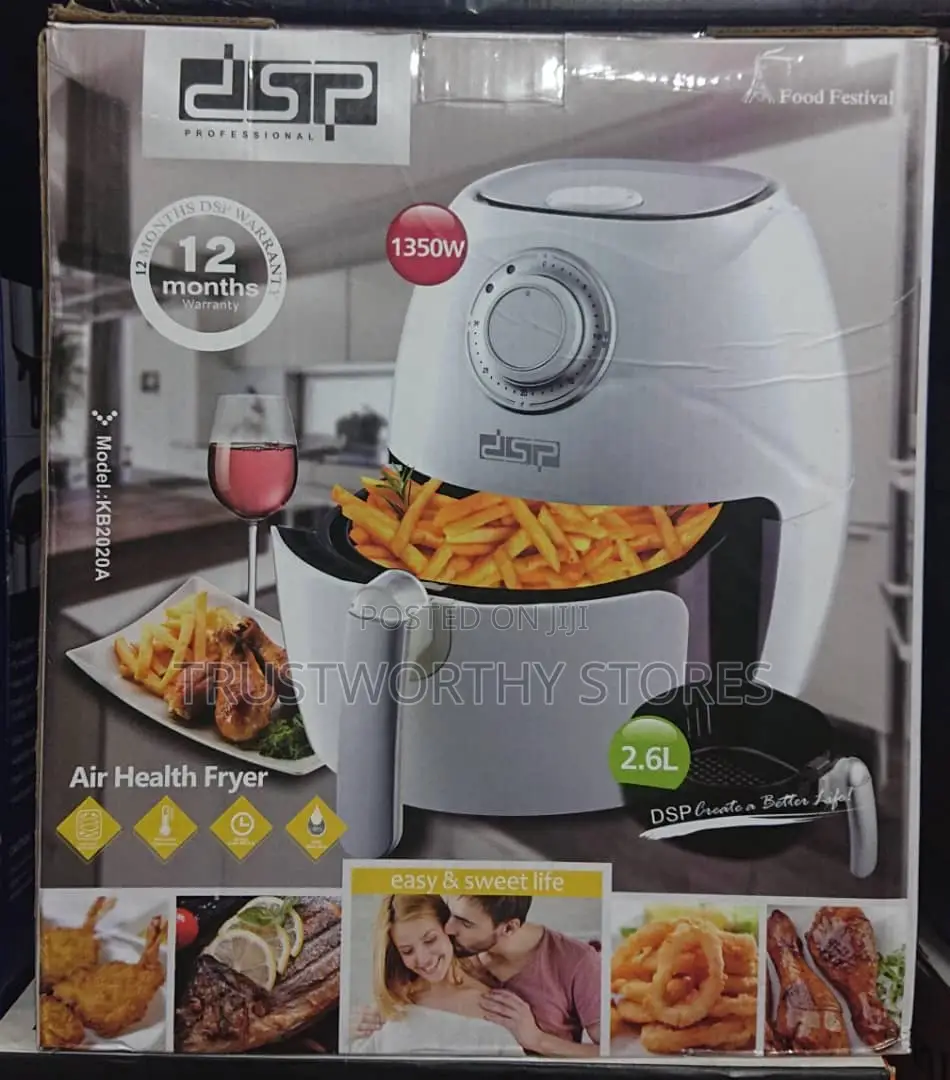 2.6 Litres DSP Air Fryer at 200,000 Ugx