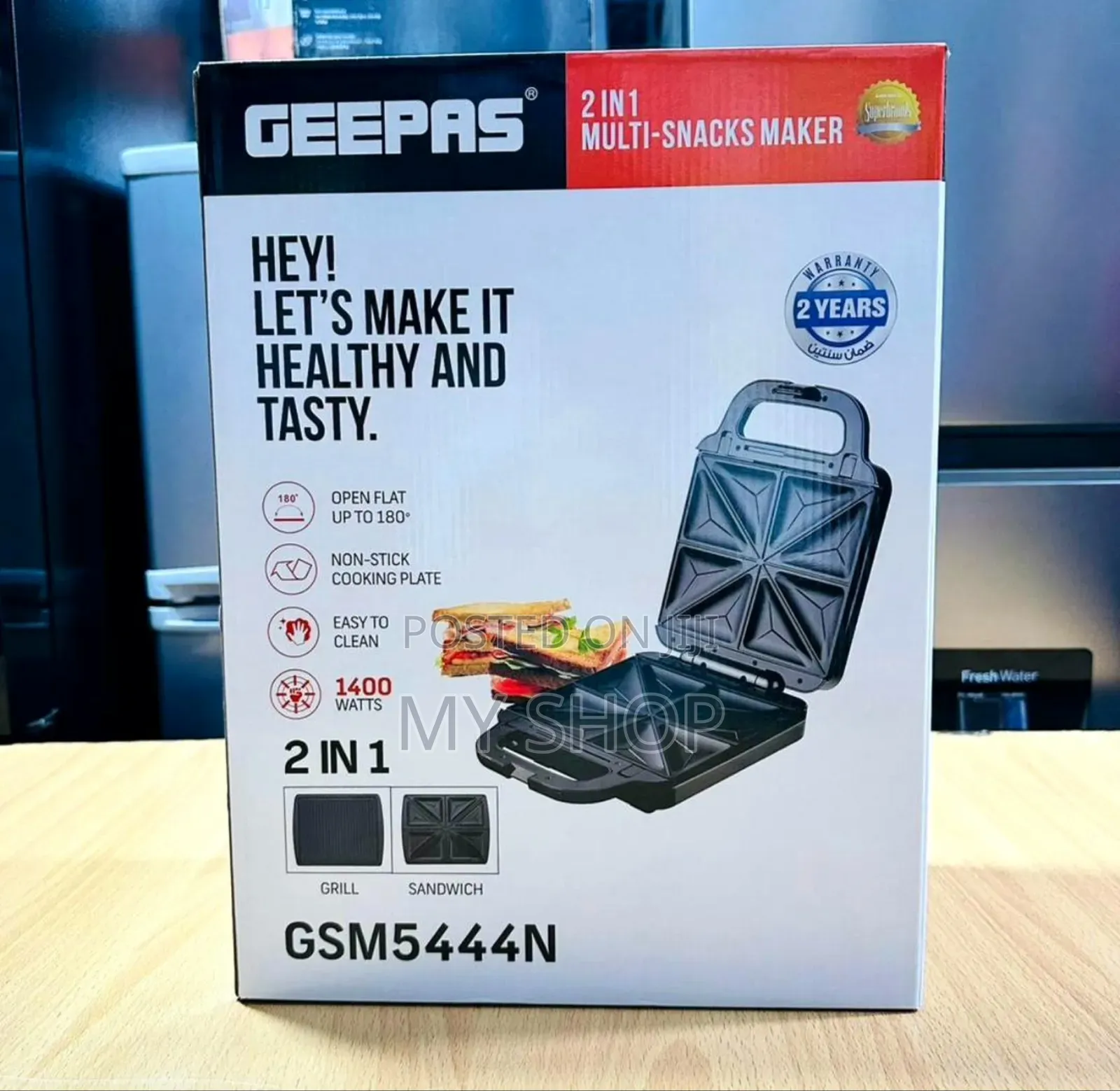Geepas Multi Snack Maker