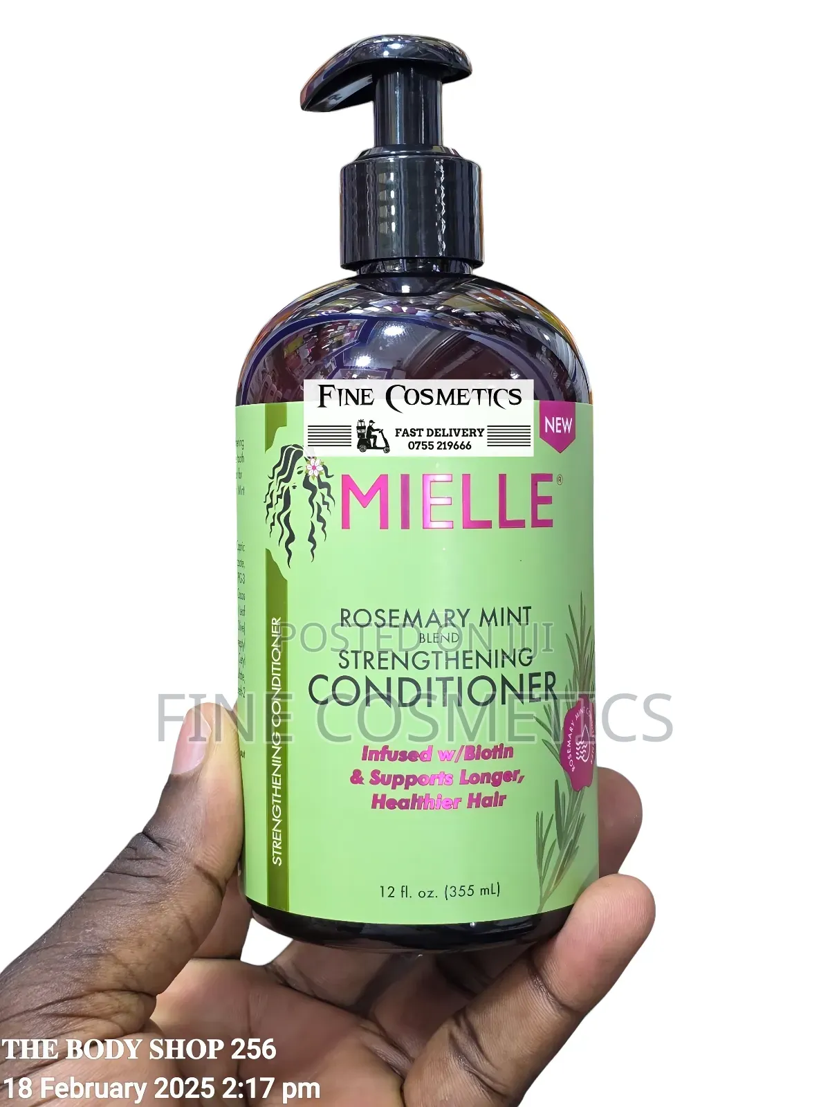 Mielle Rosemary Mint Leave Strengthening Conditioner Masque