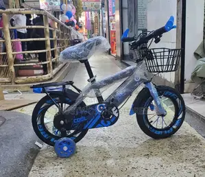 1-6 Years Adjustable Kids Bicycle With Training Wheels