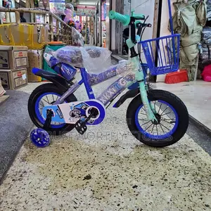 1-6 Years Adjustable Kids Bicycle With Training Wheels