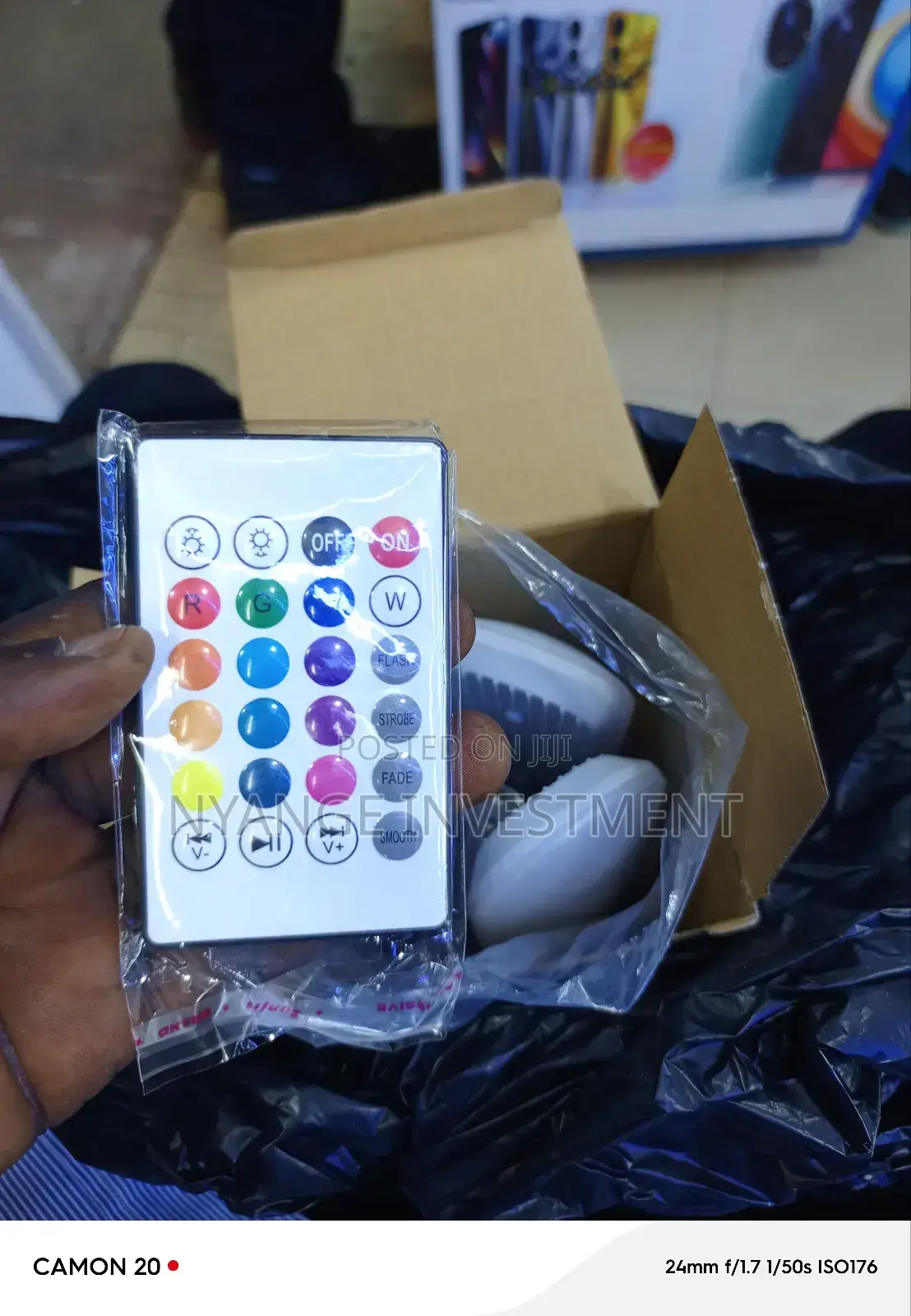 Music Lamp With a Remote