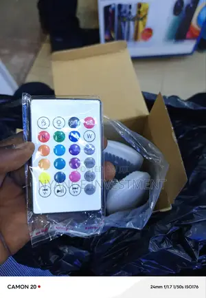 Music Lamp With a Remote