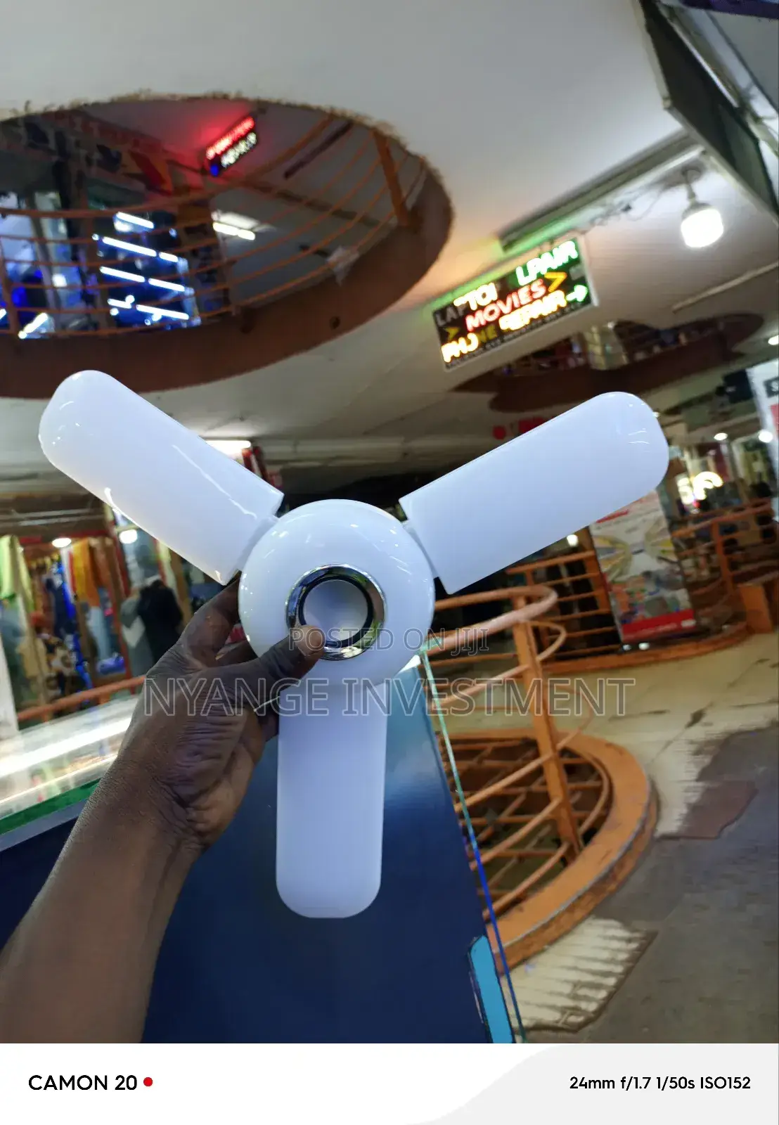 Music Lamp With a Remote