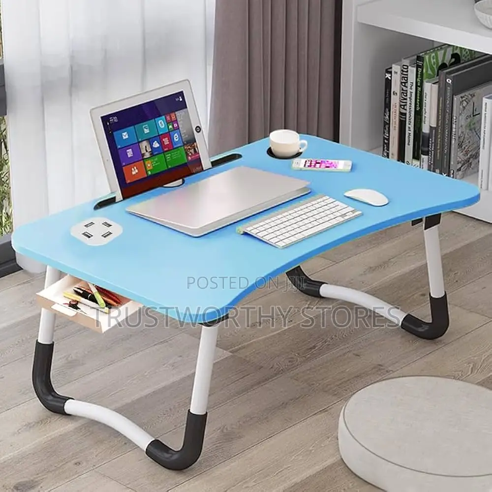 Bedside Portable Laptop Table - Foldable for Easy Storage
