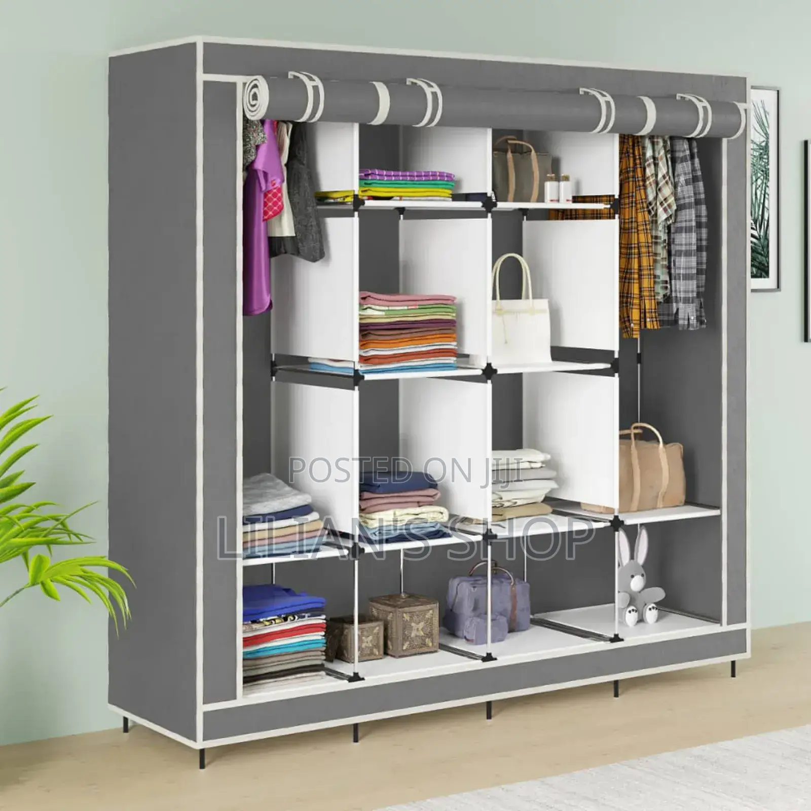 New Model 4columns Frame Closet/ Wadrope