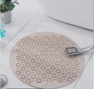 Circular Anti-Slip Bathroom Shower Mat - (Massager)