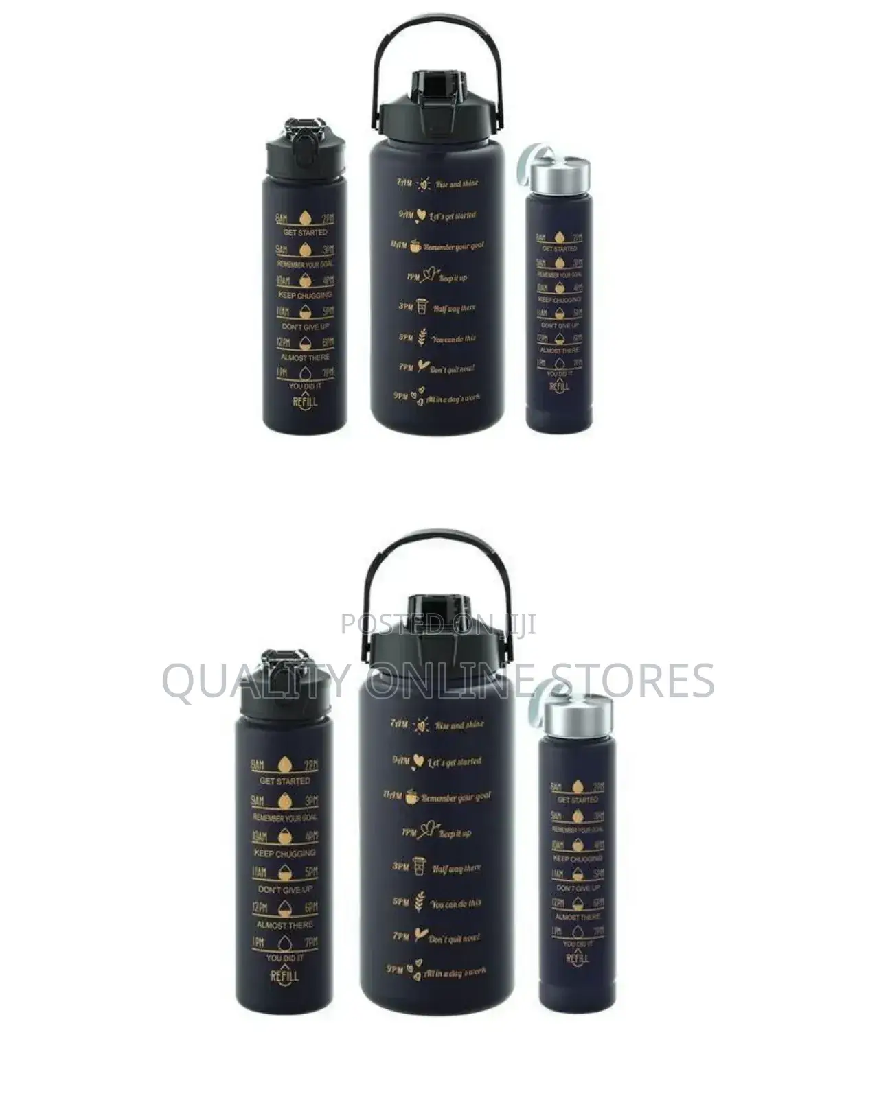 Brand Water Bottle Set