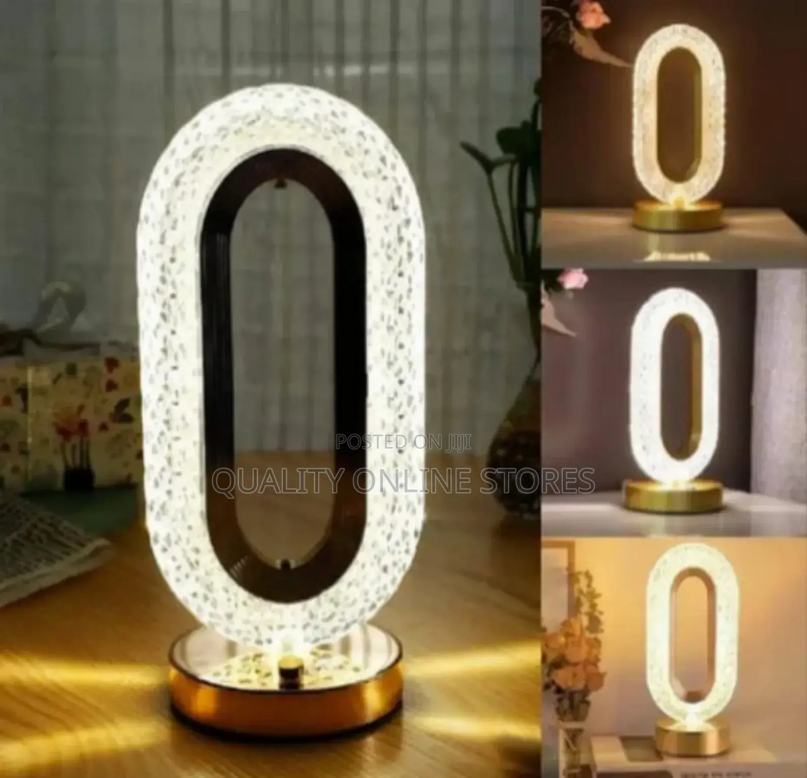 USB Crystal Led Table Lamp