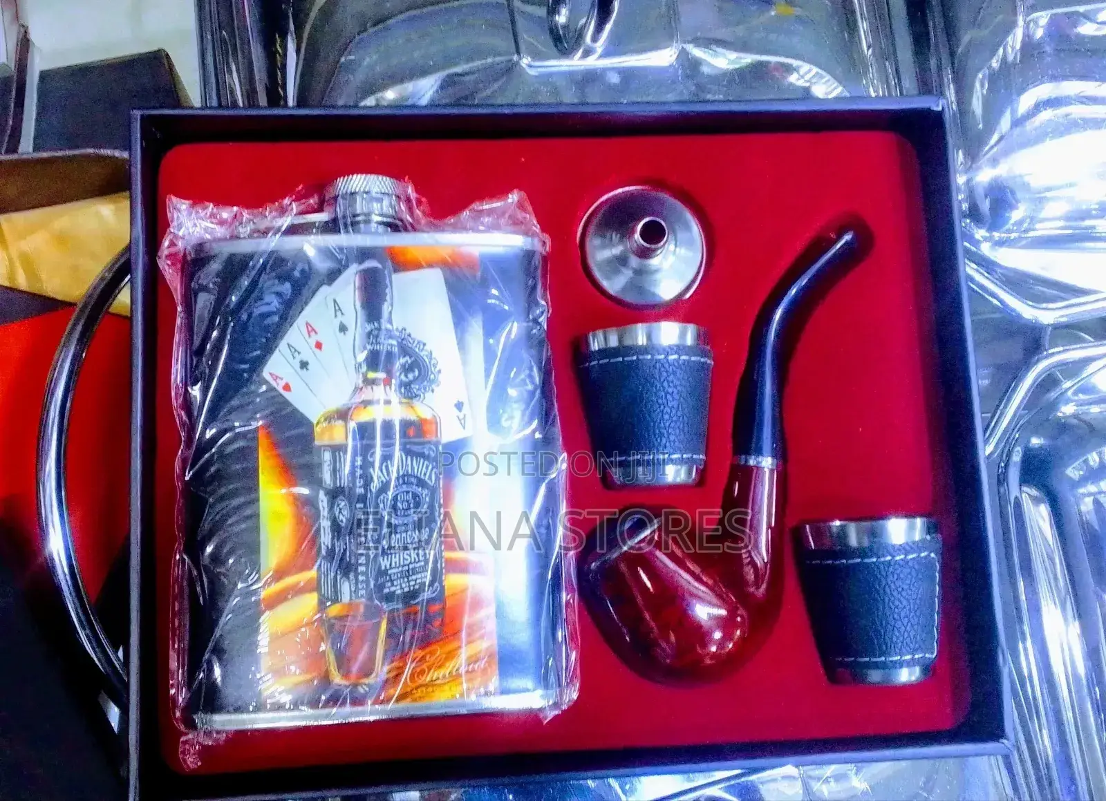 Whisky Hip Bottle Set