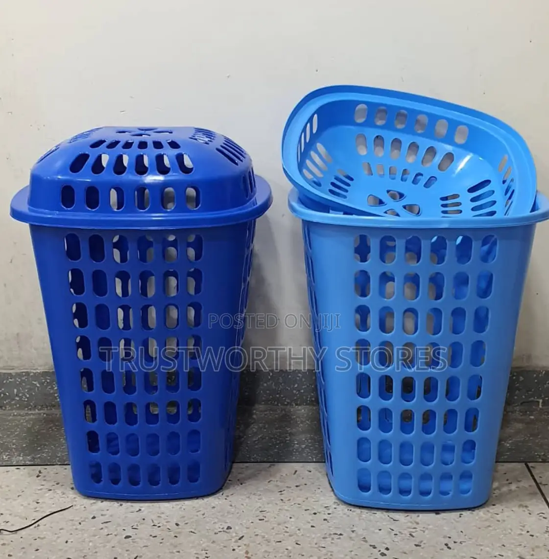 Plastic Laundry Basket - Big Size