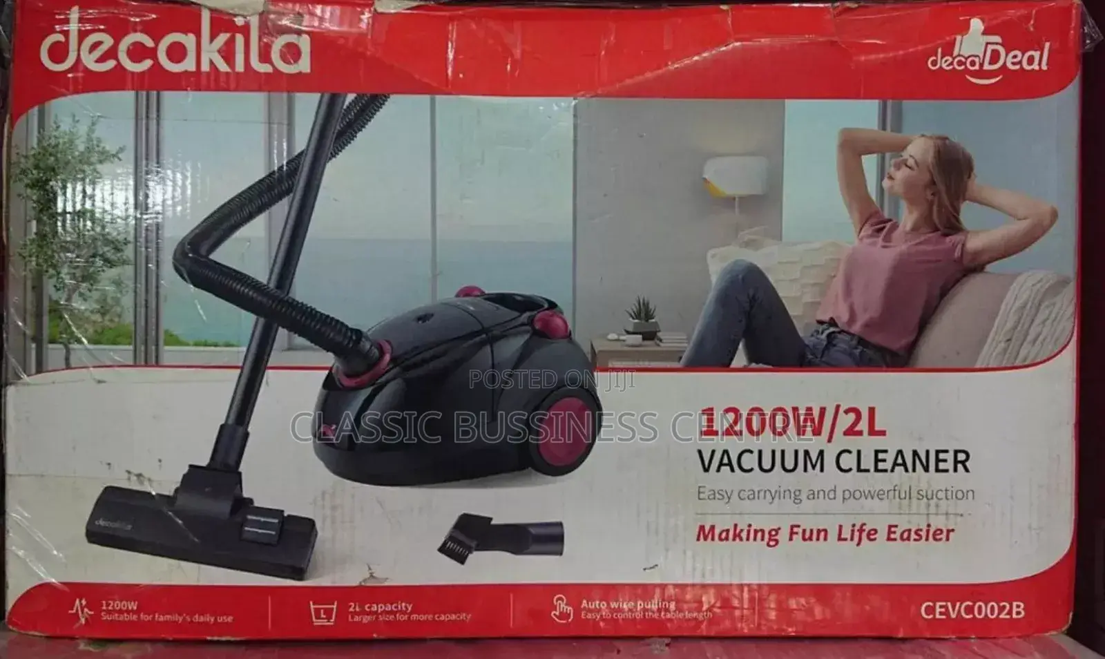 Decakila Vacuum Cleaner 2l