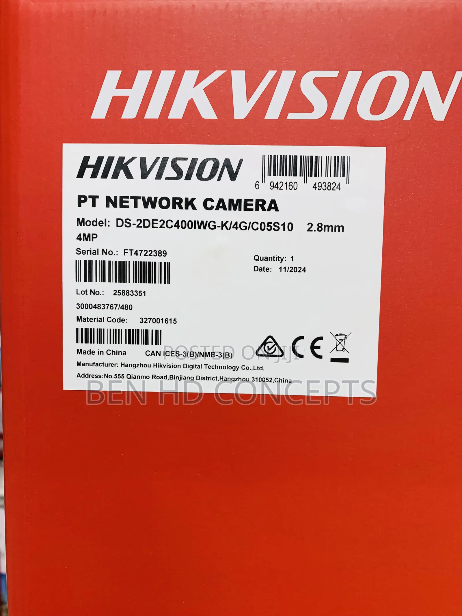 Hikvision Solar Pt Camera 4G IR