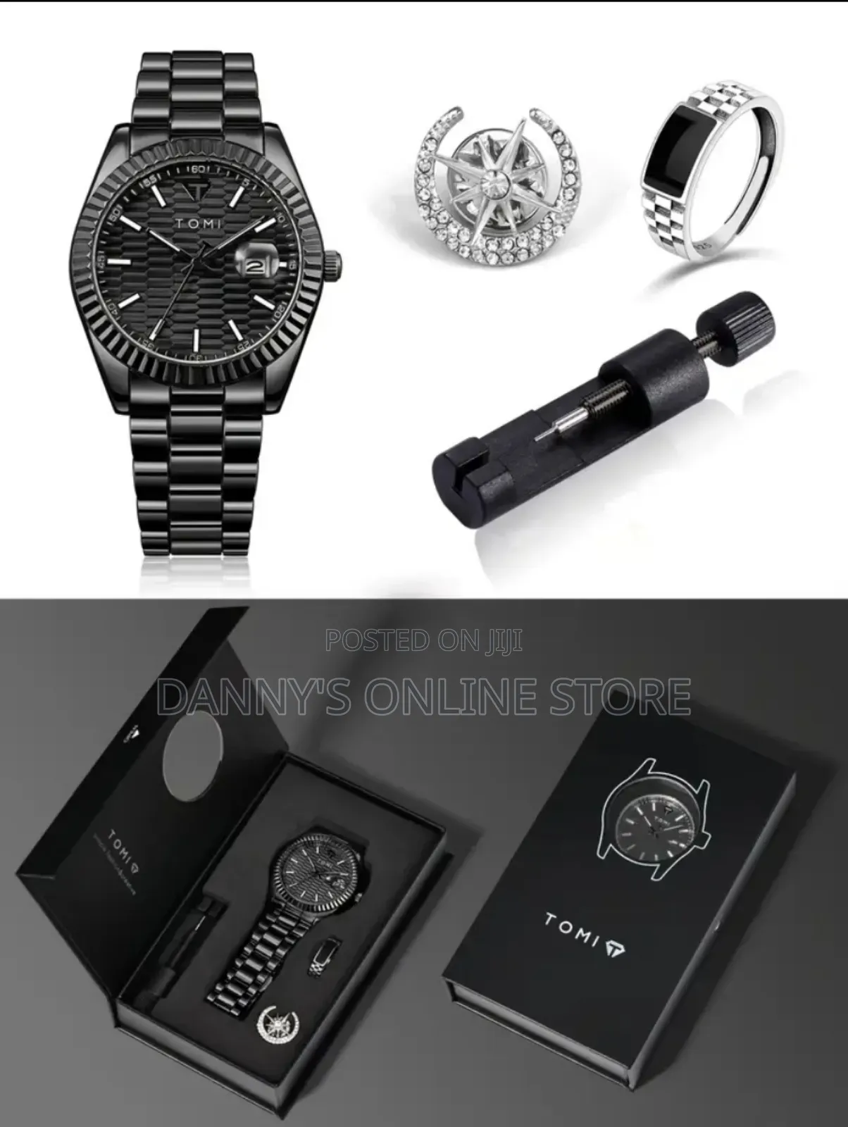 1pc Tomi Women's Casual Quartz Watch With Alloy Band,