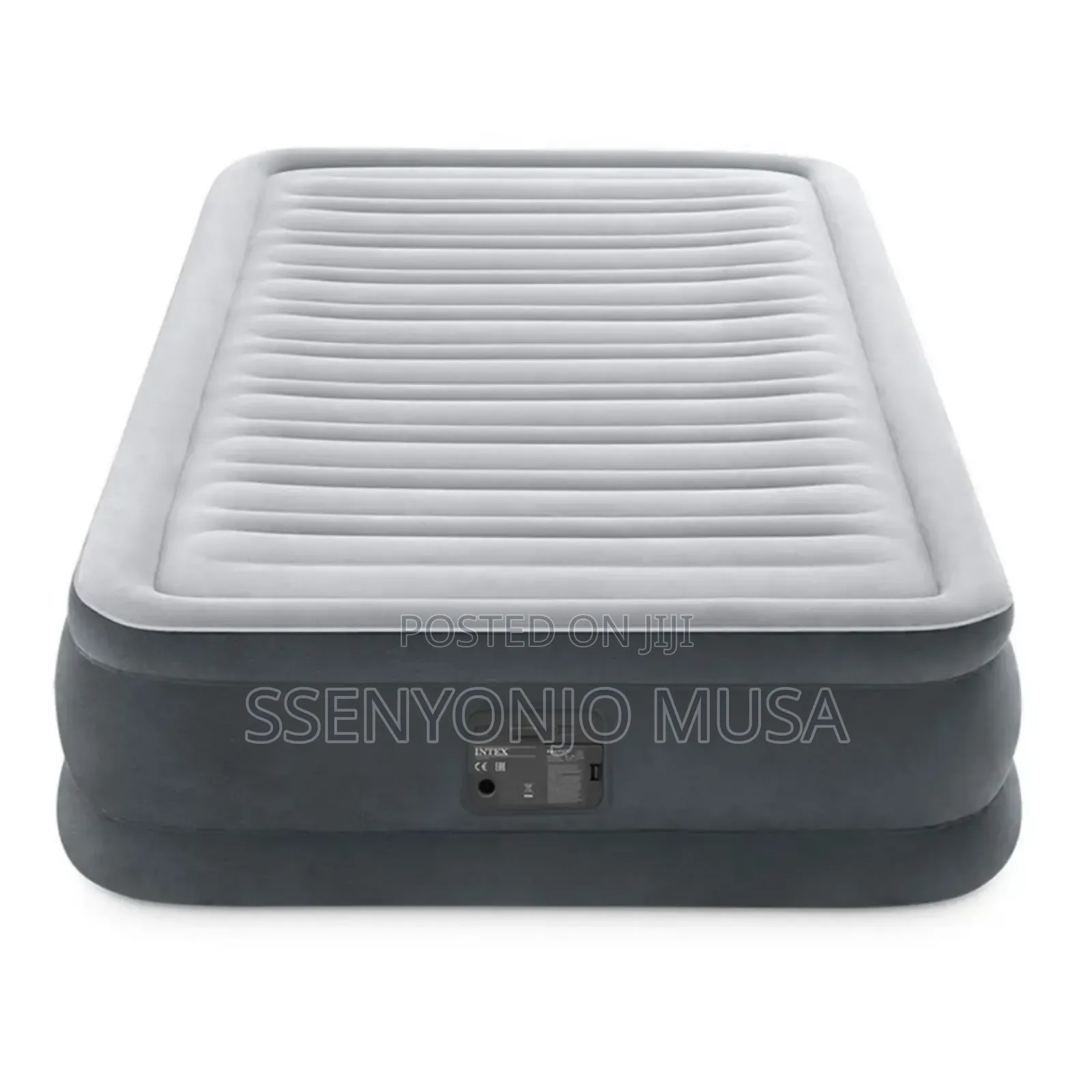 Intex Comfort Deluxe Dura-Beam Plush Airbed Mattress - Twin