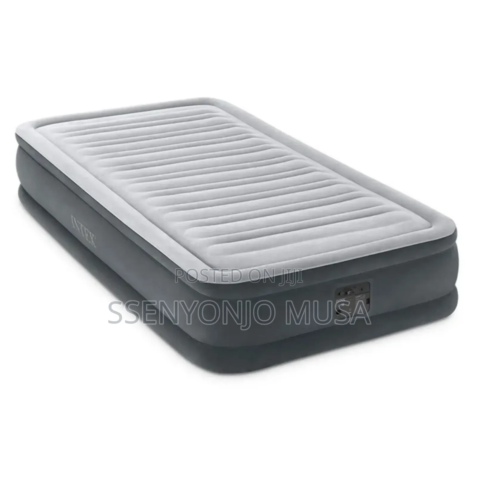 Intex Comfort Deluxe Dura-Beam Plush Airbed Mattress - Twin