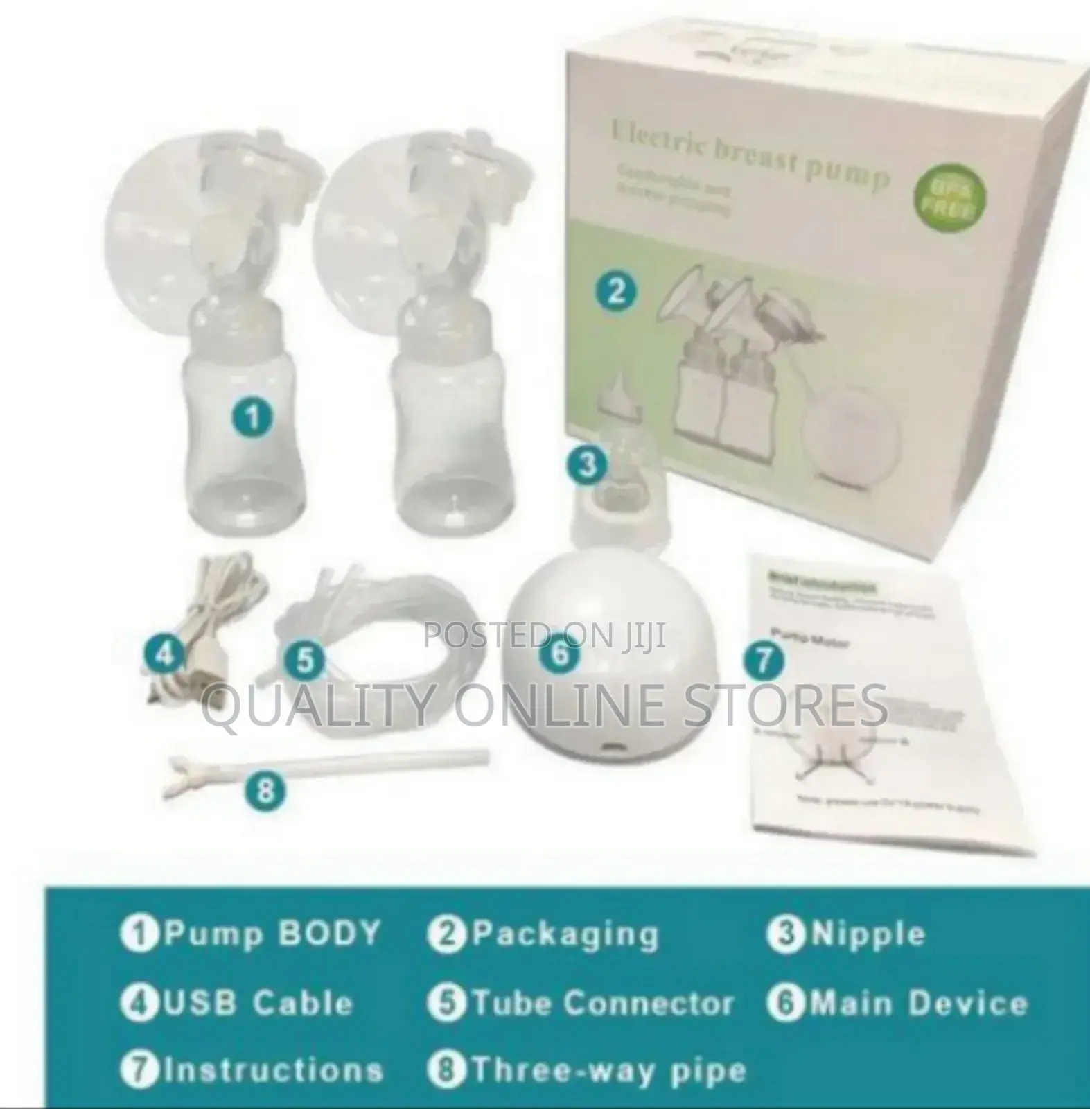 Rechargeable Double Breast Pump