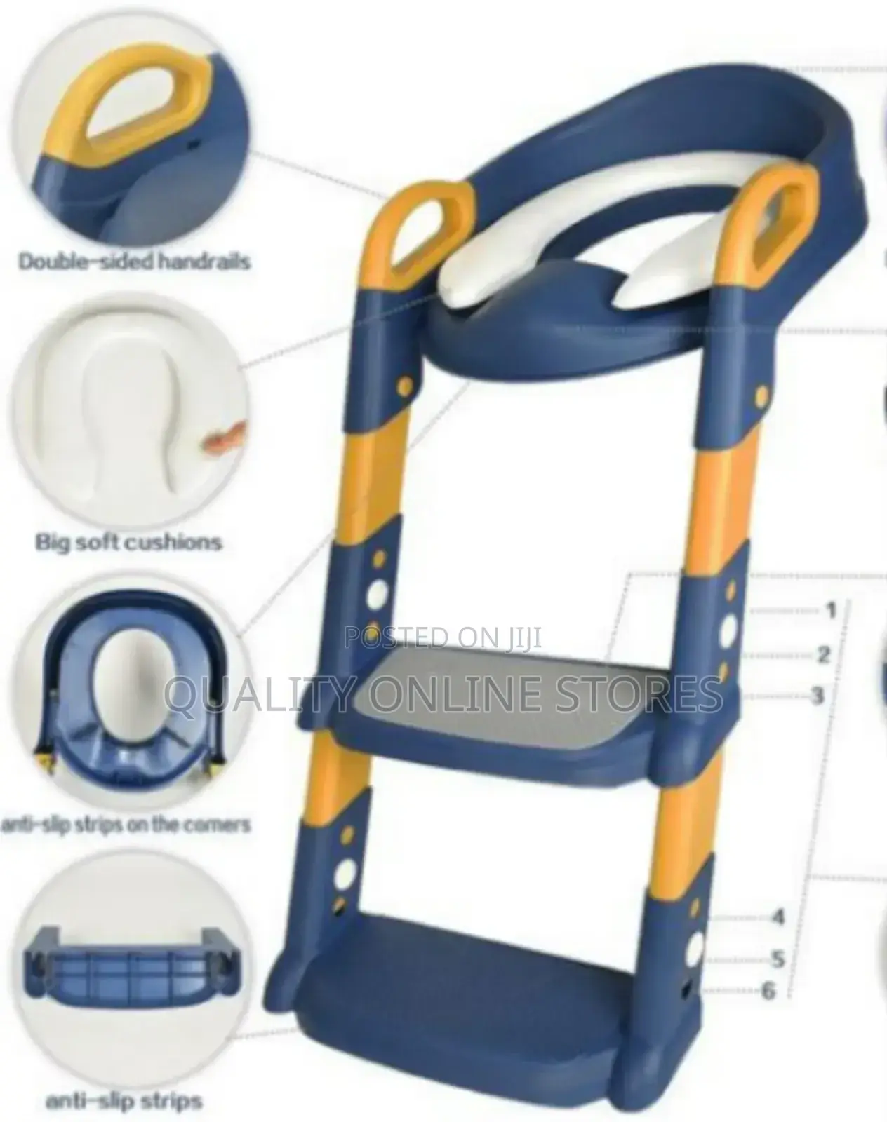 Kids Plastic Toilet Ladder