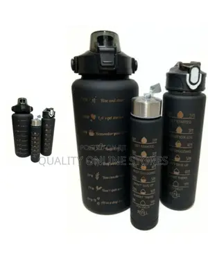 3 in 1 Sports Water Bottle Set