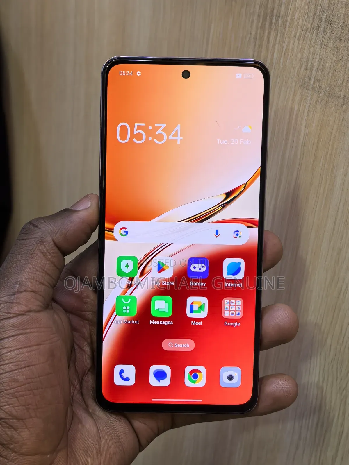 Oppo Reno12 F 256 GB Orange