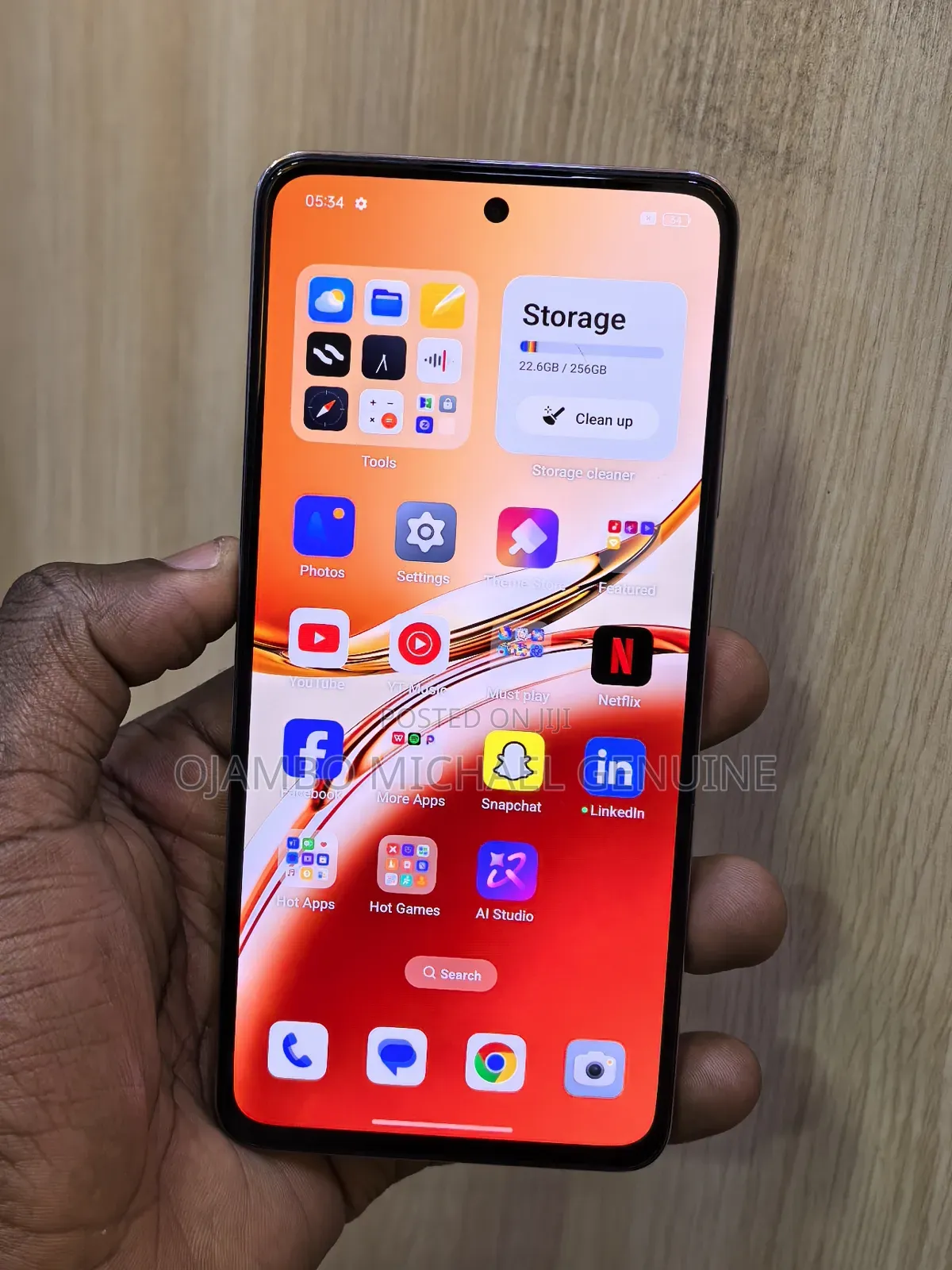 Oppo Reno12 F 256 GB Orange