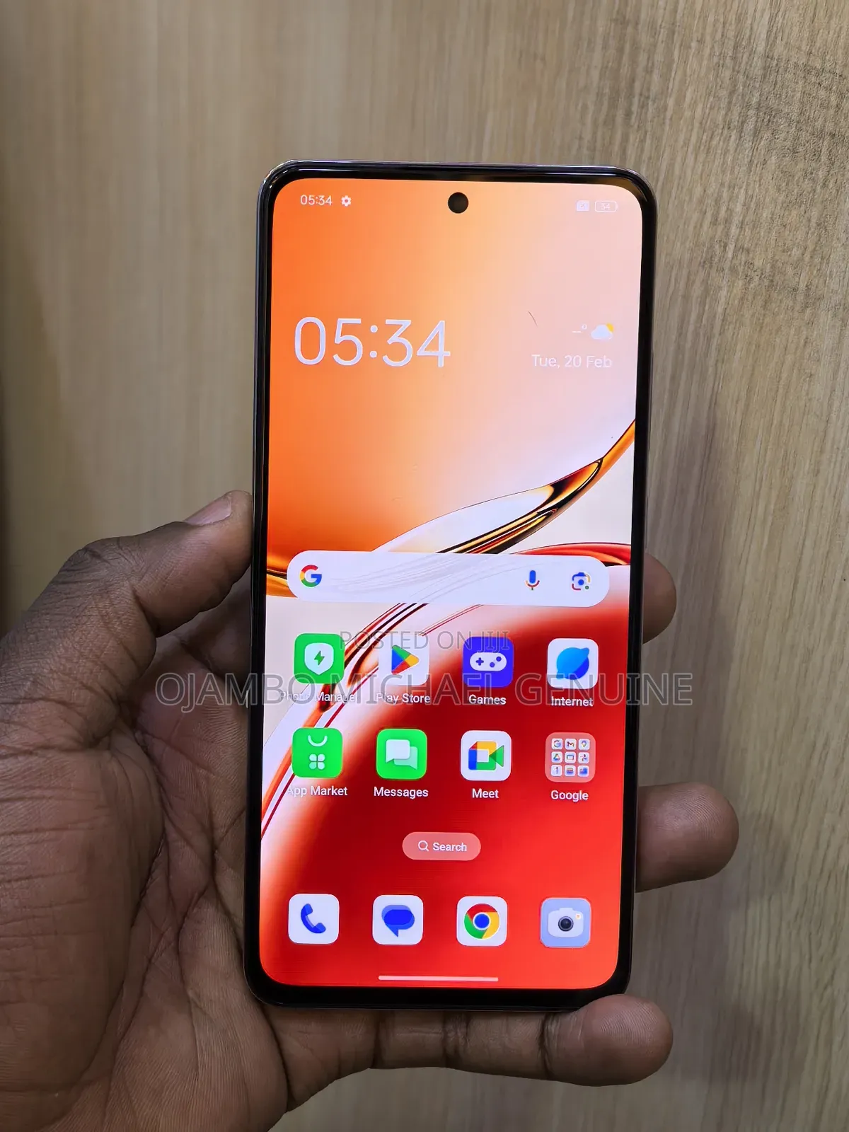 Oppo Reno12 F 256 GB Orange
