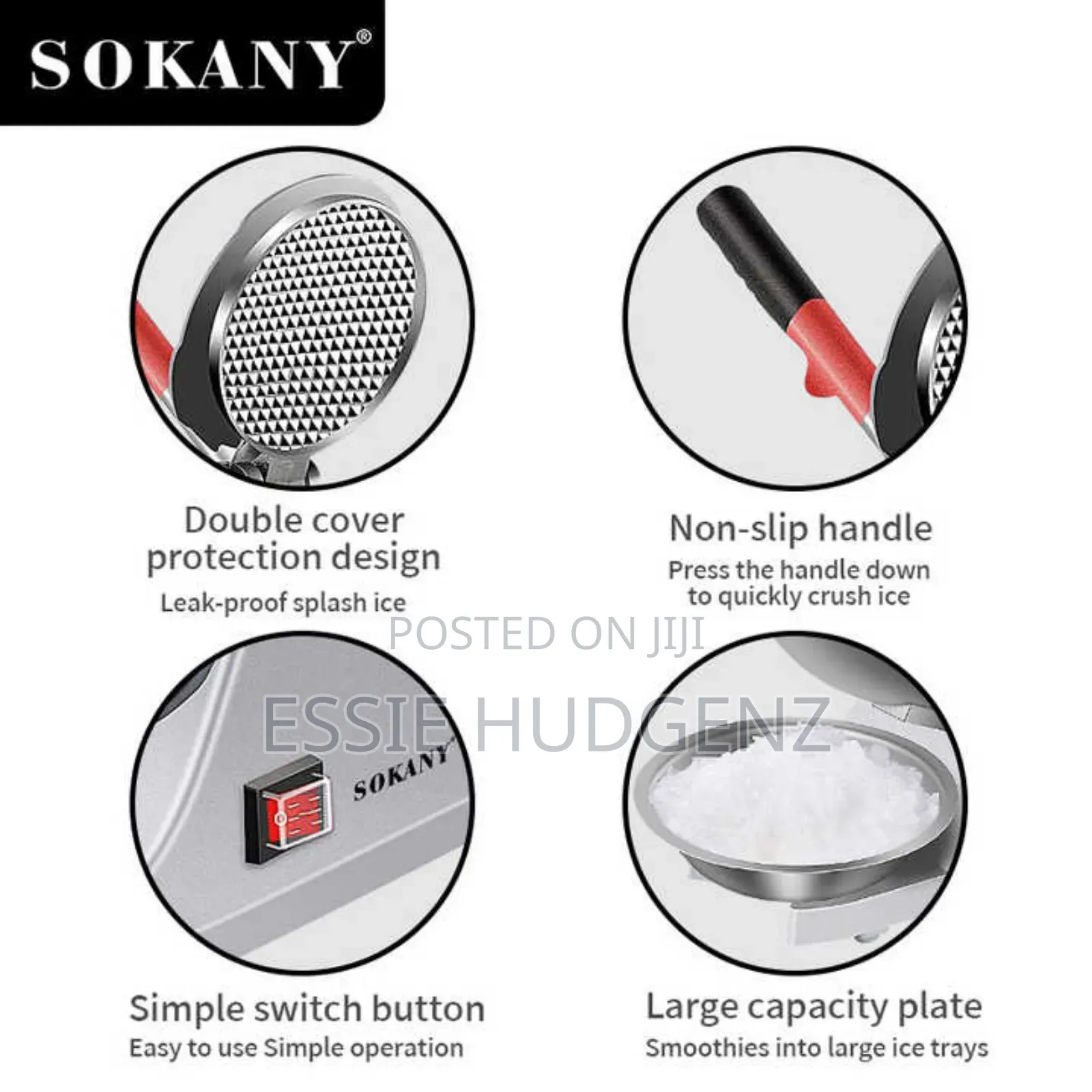 Sokany Ice Crusher SK-777