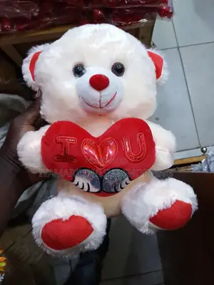 Love You" Teddy Bears - Small-Medium Size, Different Colors