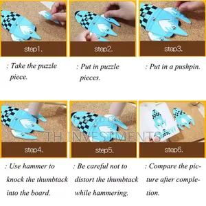 Photo - Wooden Knocking Puzzle Children Toys Cork Wooden