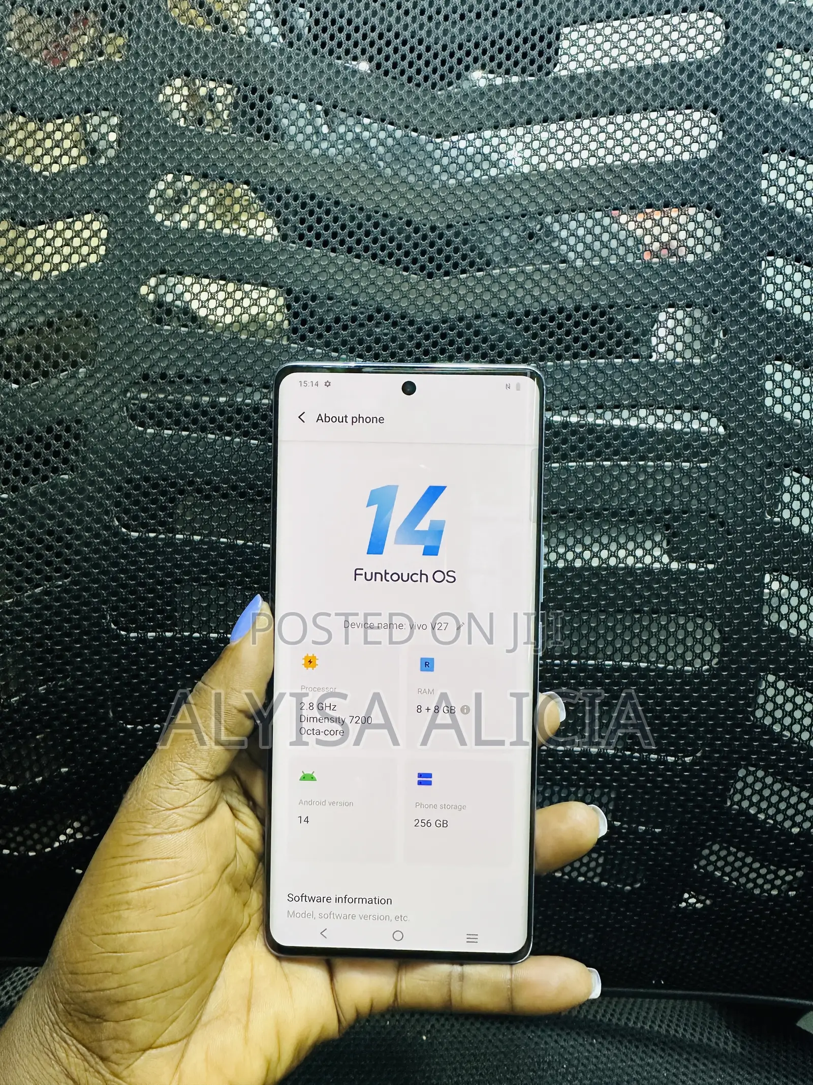 Vivo V27 256 GB Blue