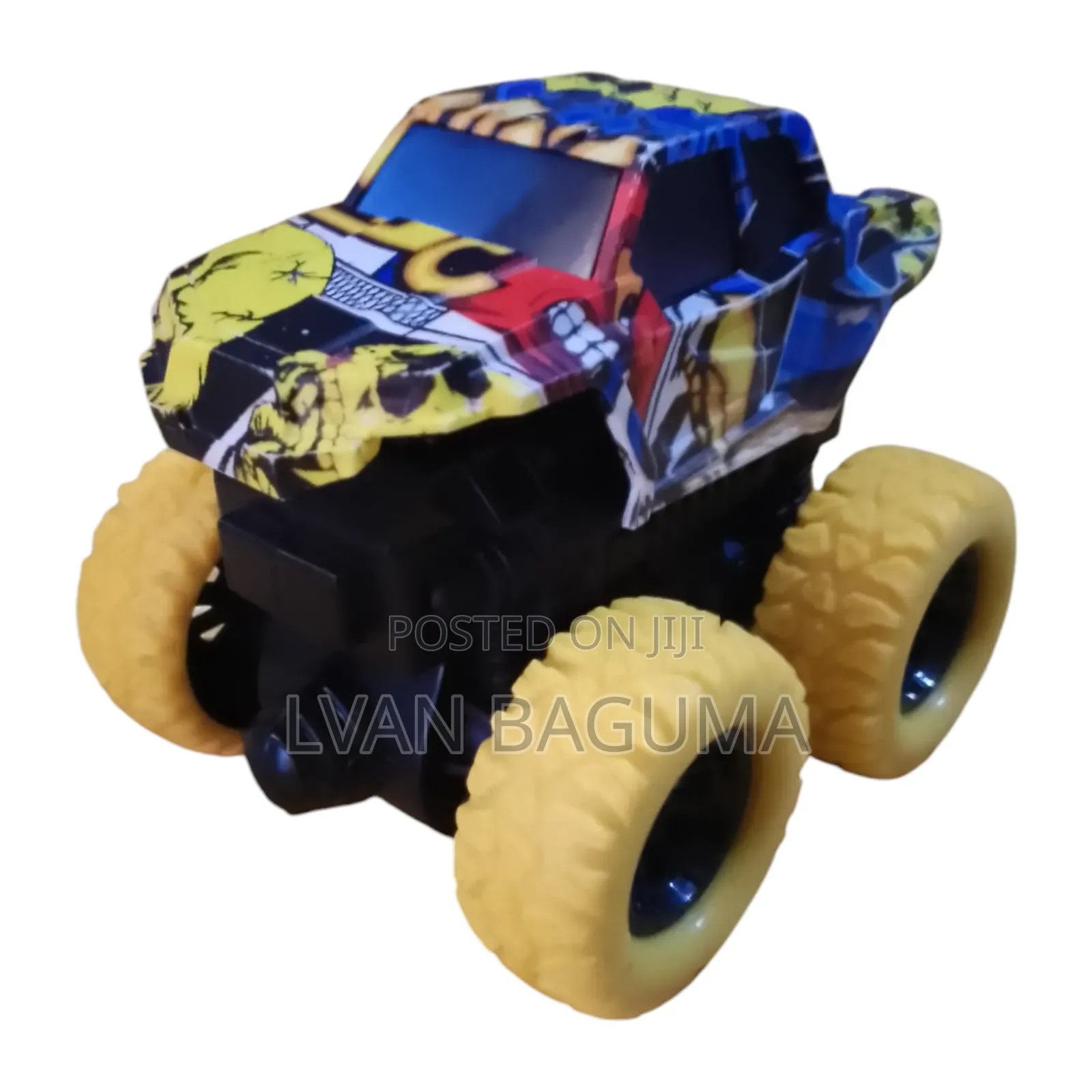 Mini Monster Truck Toys for Kids - 4 Wheel Drive