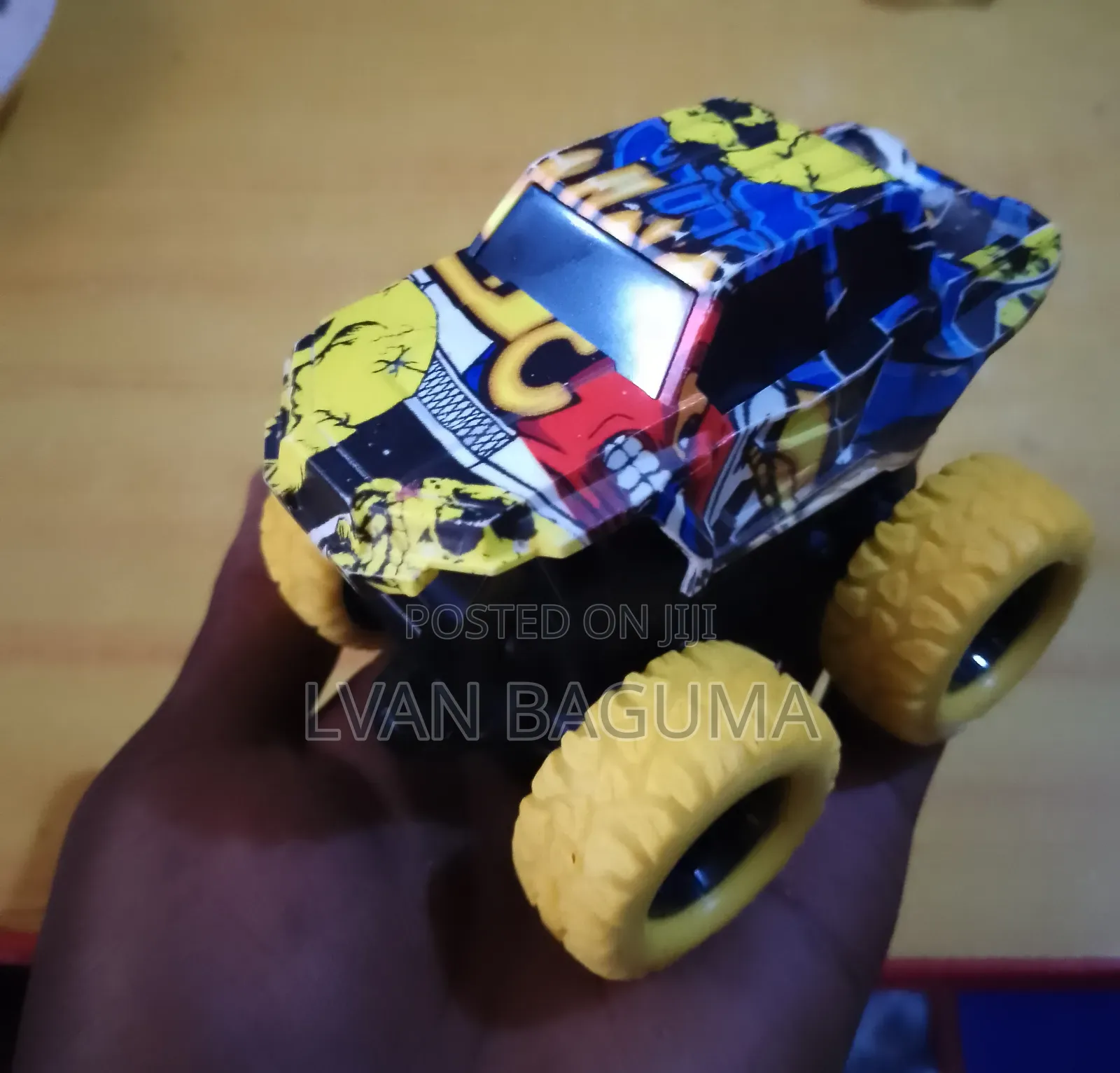 Mini Monster Truck Toys for Kids - 4 Wheel Drive