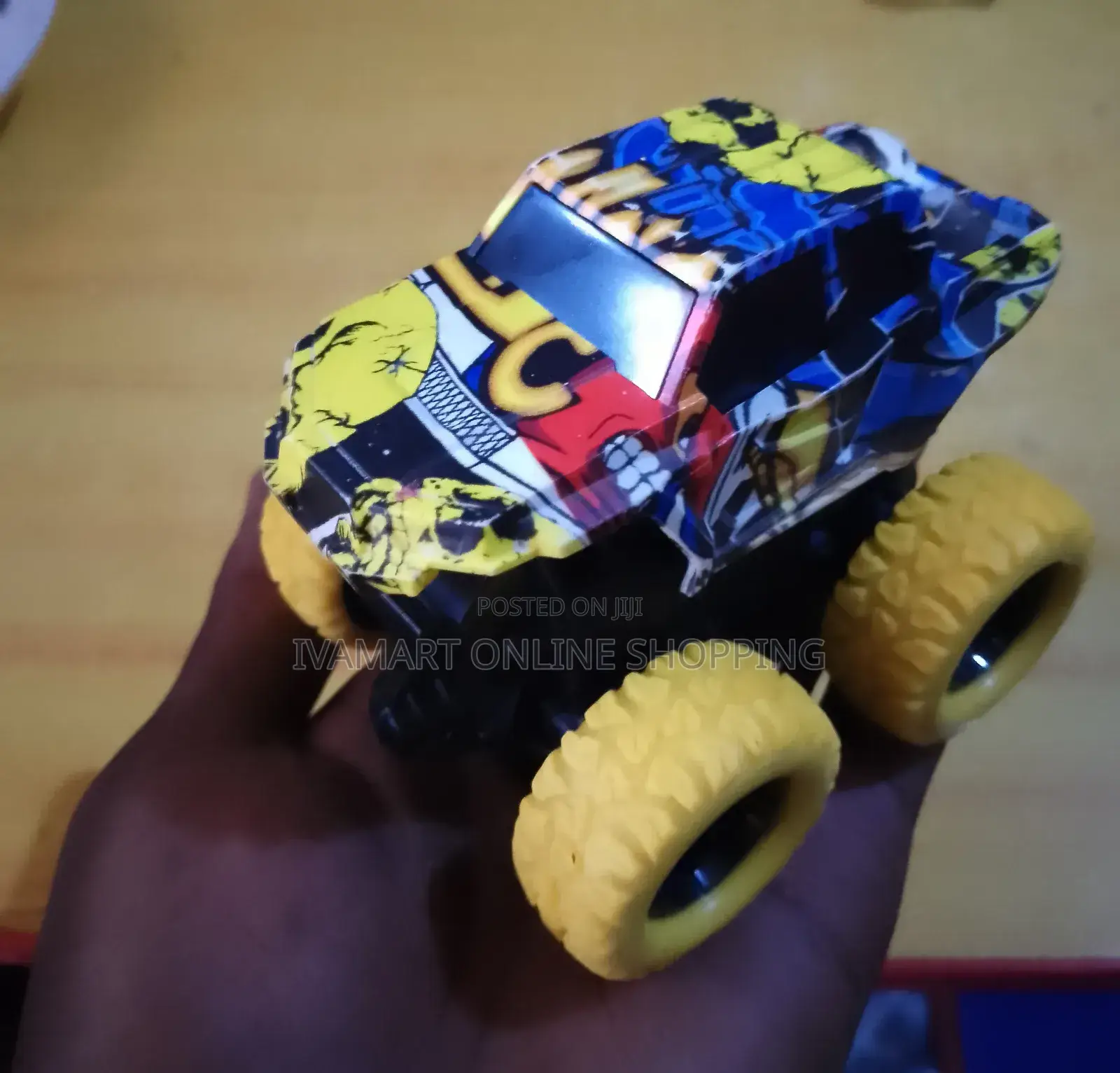 Mini Monster Truck Toys for Kids - 4 Wheel Drive
