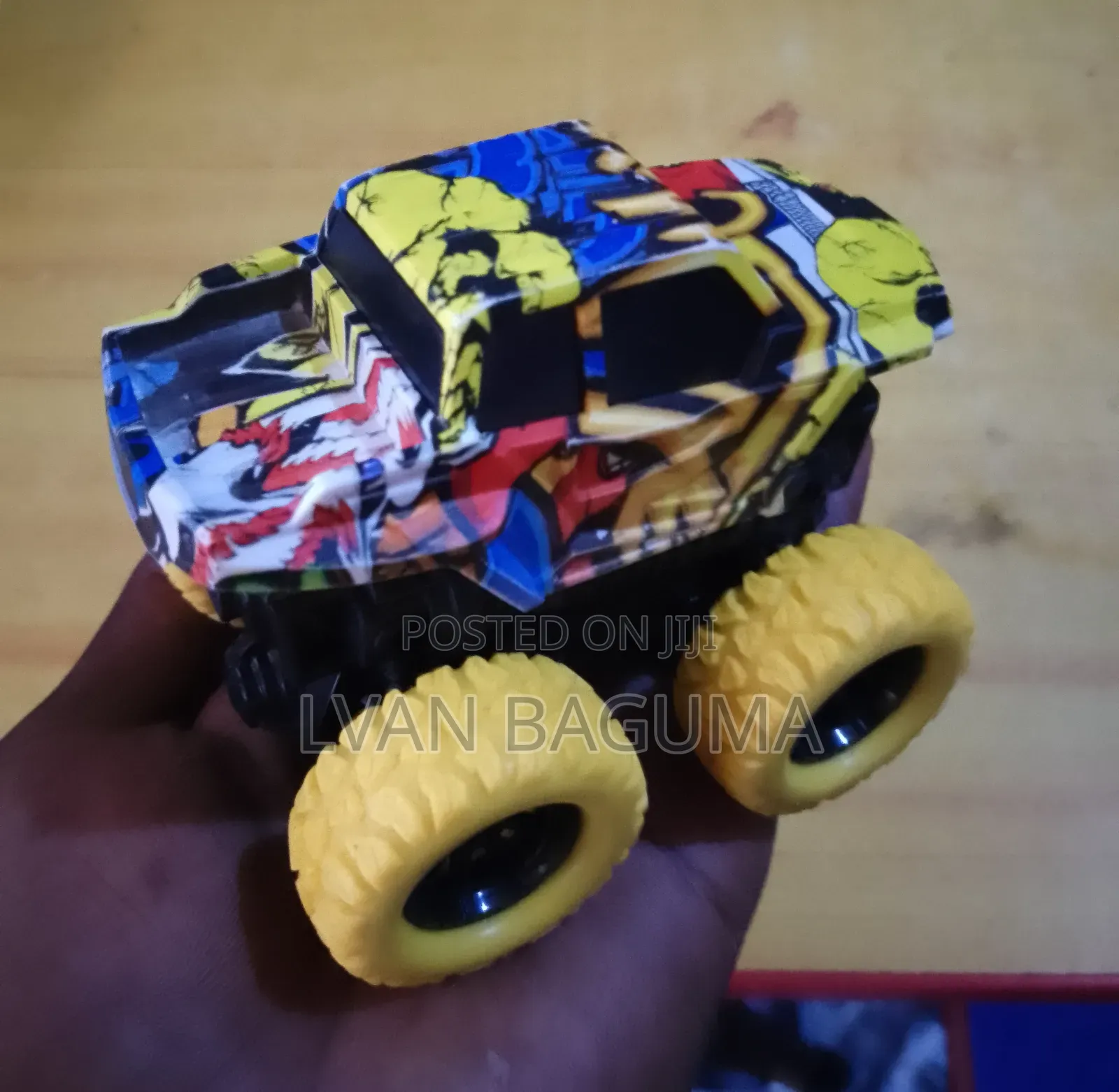 Mini Monster Truck Toys for Kids - 4 Wheel Drive