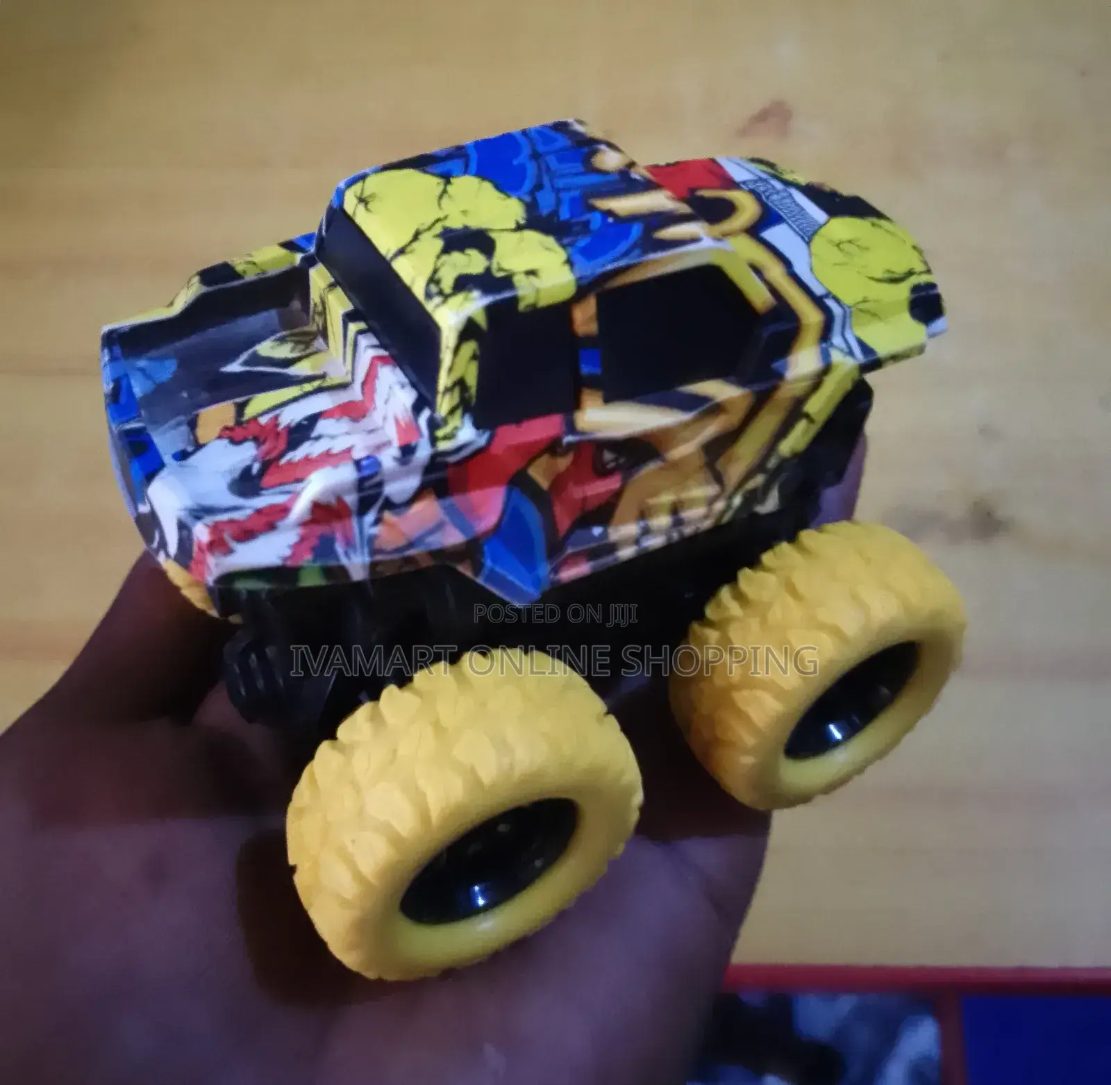 Mini Monster Truck Toys for Kids - 4 Wheel Drive
