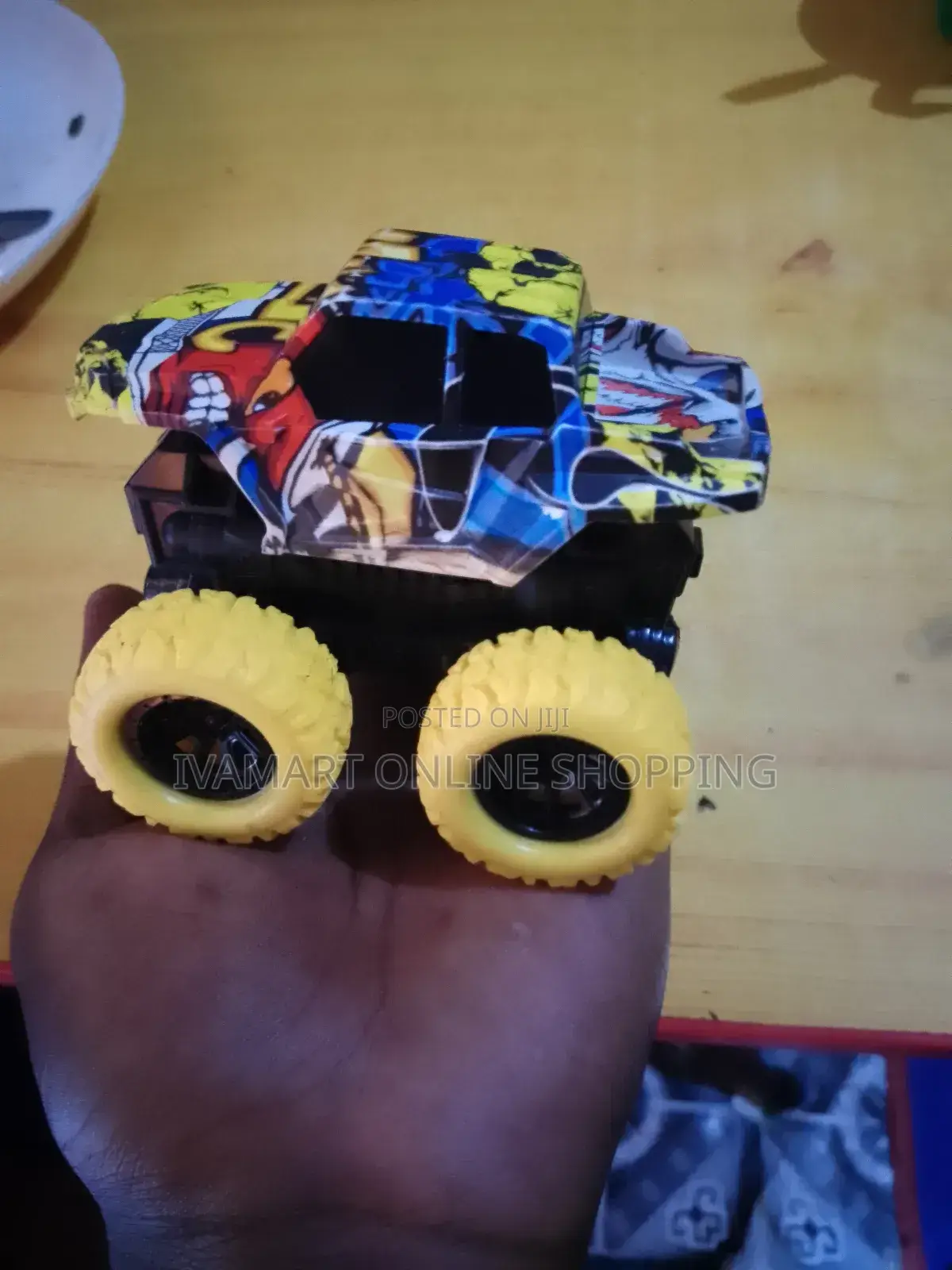 Mini Monster Truck Toys for Kids - 4 Wheel Drive