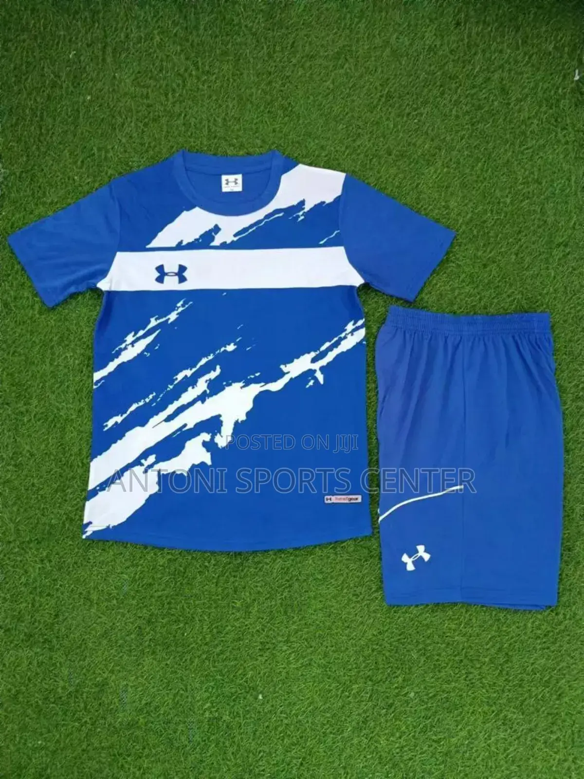 Blue Plian Jersey