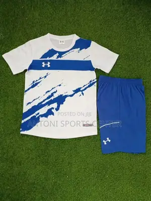 Blue Plian Jersey