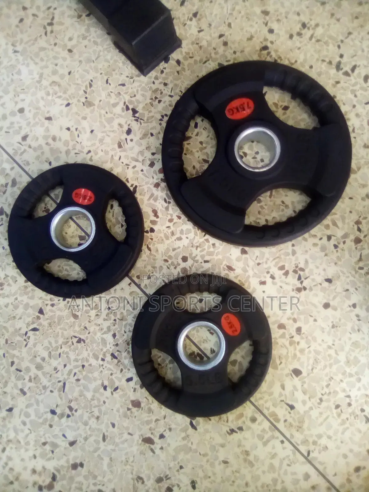 Plate Dumbbells