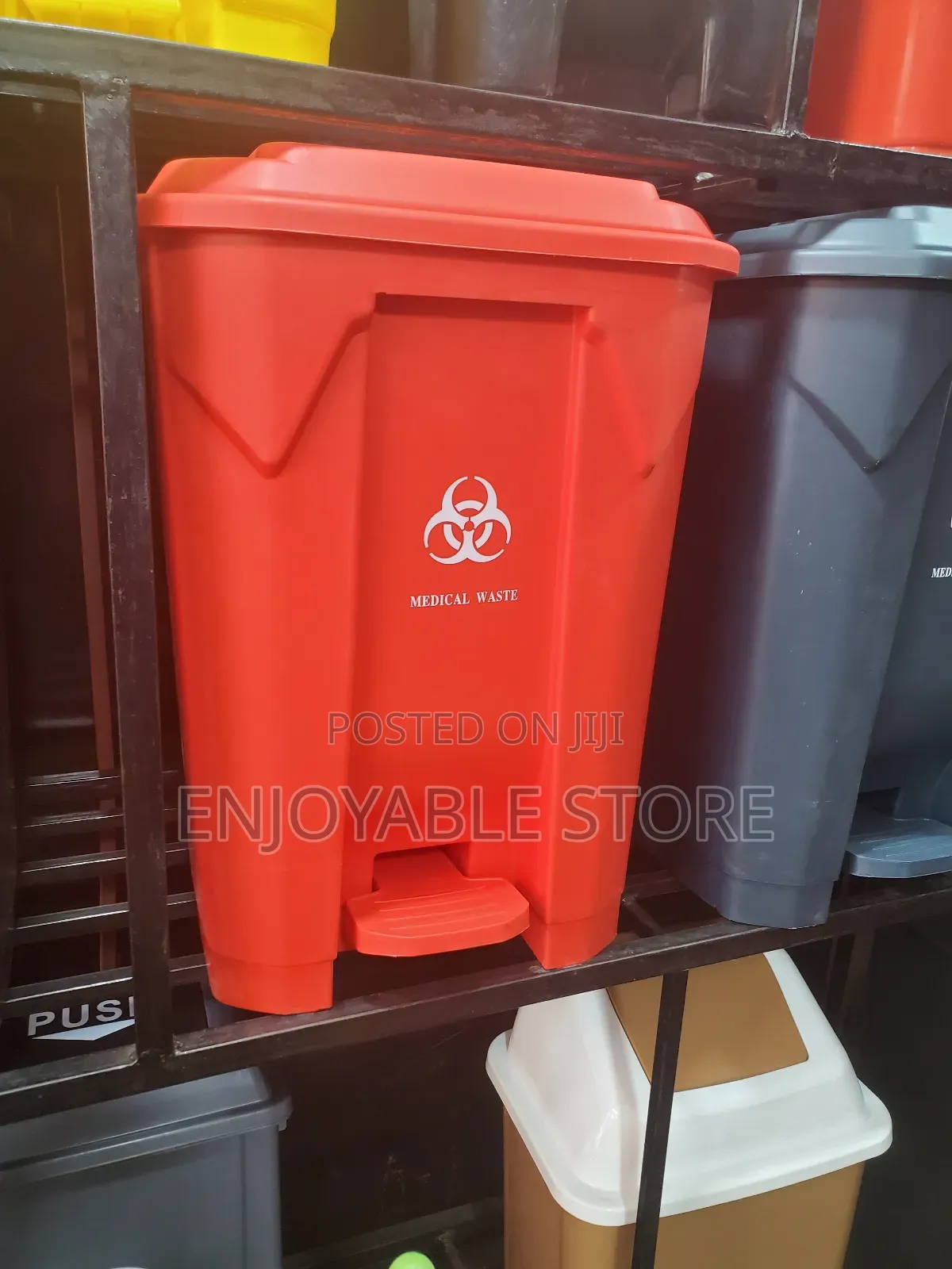 Plastic Dustbins Step on 50ltrs