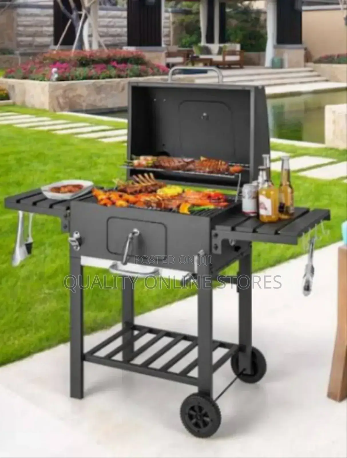 Foldable Outdoor BBQ Grill